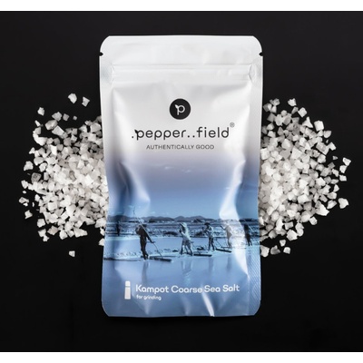 Pepper Field Hrubozrnná mořská sůl z Kampotu 120 g