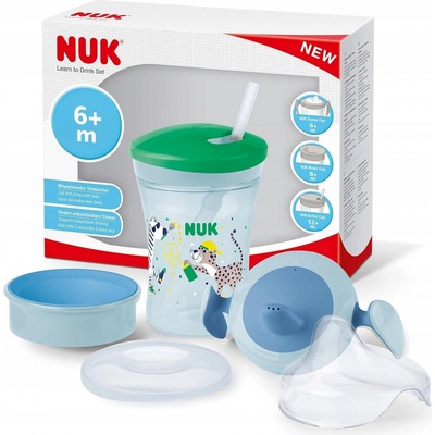 Nuk sada na pití All in 1 modrá/zelená