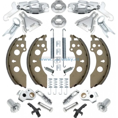 Tanatech Sada velká brzdových čelistí na nápravu AL-KO 200x50 vhodné pro typ 2050 2051 | Zboží Auto