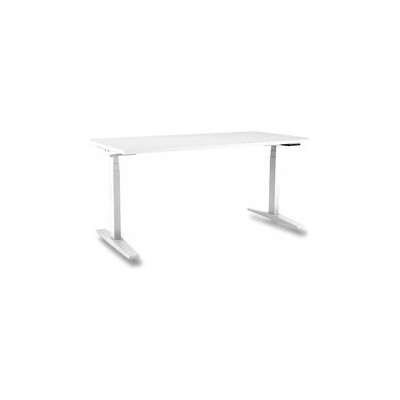Antares Axis výškově nastavitelný stůl 160 x 80 cm matně bílý