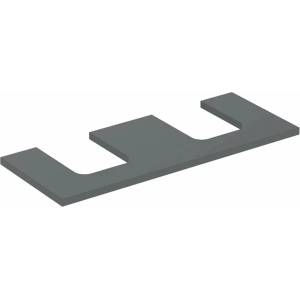 Geberit Плот за мивка Geberit One с двоен изрез, 120 см, лаванова подложка (505.335.00.3)