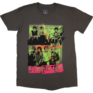 Sex Pistols Band Green Montage Charcoal Grey XL Риза (SPTS63MC04)