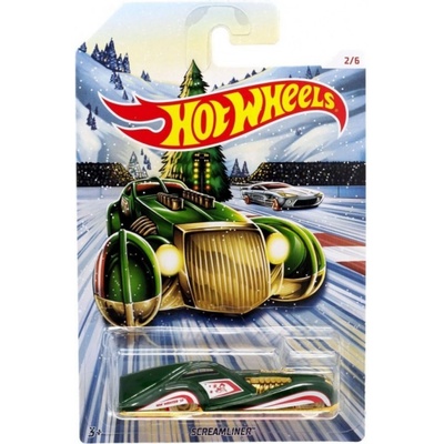 Mattel Hot Weels Kovová autíčka Holiday Hot Rods Screamliner GBC62