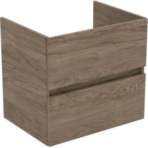 Ideal Standard Eurovit+ - Шкафче за умивалник, 55x60x44 см, 2 чекмеджета, орех R0259Y9 (R0259Y9)
