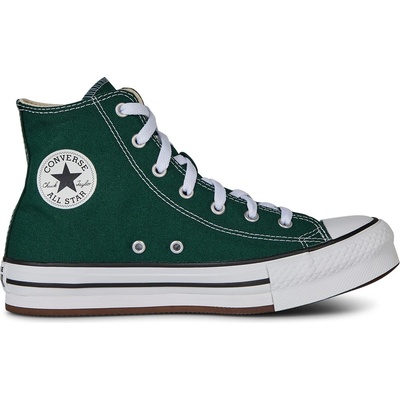 Converse Юношески маратонки Converse Eva Lift Hi Trainers Juniors - Green