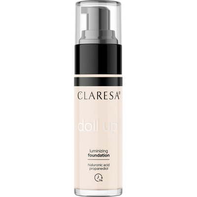 Claresa Doll Up! 02 Light Rozjasňujúci make-up 30 ml