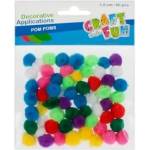 Craft with fun Decorative decoration pompon mini 60el