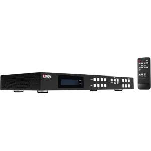 Lindy HDMI 4K60 Multi-View безшевен Matrix 4x4 с видео стена мащабиране, Lindy 38390 (38390)