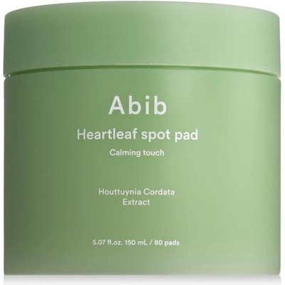 ABIB Heartleaf Spot Pad успокояващи подложки за лице 80 бр унисекс