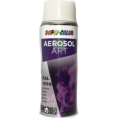 Dupli color Aerosol-Art rýchloschnúci akrylát v spreji - RAL 9010 - biela - 400 ml
