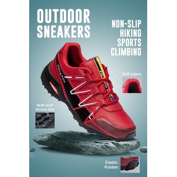 Filling POLO Мъжки туристически обувки 045 - Червени 988145 (272365_Червен)