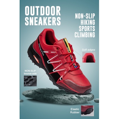 Filling POLO Мъжки туристически обувки 045 - Червени 988145 (272365_Червен)