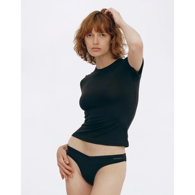 Organic Basics Flex Tee Black