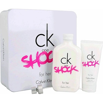 Calvin Klein One Shock For Her EDT 200 ml + telové mlieko 100 ml darčeková sada