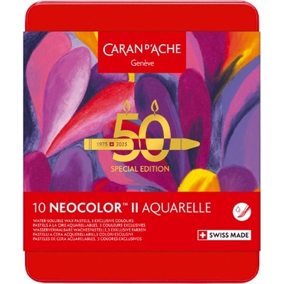 Caran d´Ache edice akvarelových voskovek Neocolor II sada pop