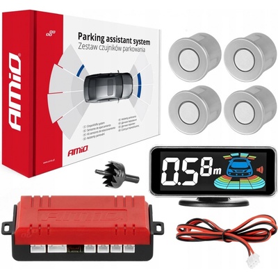 AMiO LED GRAF 3D stříbrné 4ks – Hledejceny.cz