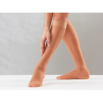 Компресивни чорапи 3/4 бежови 10-14 mm/Hg