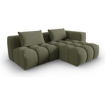 Cosmopolitan Design Тъмнозелен ъглов диван (десен ъгъл/с лежанка) Verona - Cosmopolitan Design (COS_RCO_S_193_F1_VERONA3)