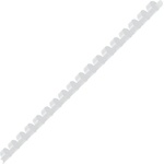 DELI Дели 8 мм 25 бр. бели пластмасови спирали del03844/25 (del03844/25)