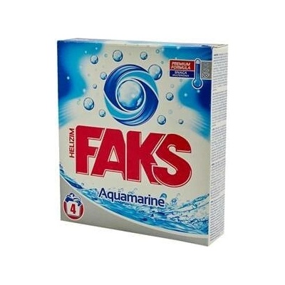 Faks prací prášek cestovní Aquamarine 260 g