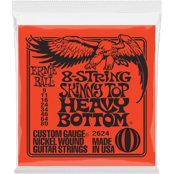 Ernie Ball 2624 Skinny Top Heavy Bottom Струни за електрическа китара (P02624)
