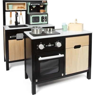 small foot Dětská kuchyňka industriální s kuchyňským ostrůvkem – Zboží Dáma