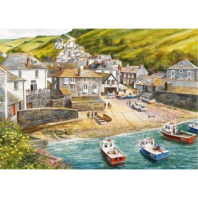 Gibsons Prístav Port Isaac Cornwall 500 dielov