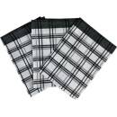 Svitap Tradičné káro 50x70 cm 3 ks čierne