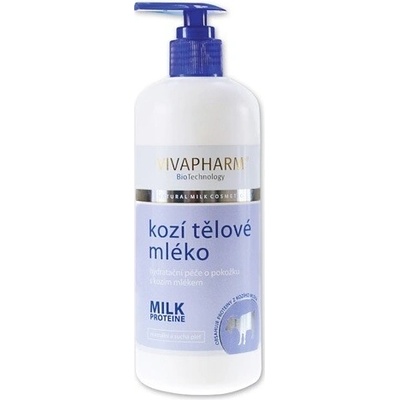 Vivaco VivaPharm Kozí hydratační tělové mléko 400 ml