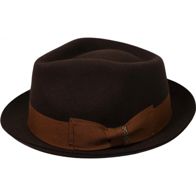 Goorin Bros. trilby klobouk s hnědou stuhou Goorin Bros Fabyan Park hnědý – Zboží Dáma Goorin Bros. trilby klobouk s hnědou stuhou Goorin Bros Fabyan Park hnědý – Zboží Dáma