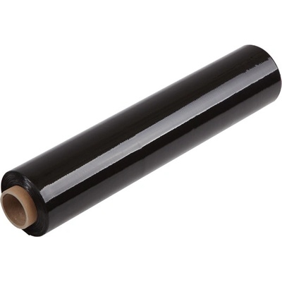 Stretch fólia čierna ručná 500 mm / 20 µm / 285 m prieťažná