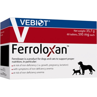 Ferroloxan pro psy a kočky 60 tbl
