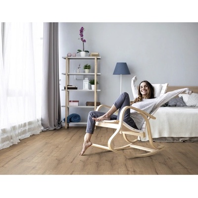 KAINDL ЛАМИНИРАН ПАРКЕТ FLOORganic ECO К2415 8.5мм 33/АС5/ФУГA ПРОТЕКТ/С ПОДЛОЖКА ДЪБ ЗЕРМАТ ЛИСКАМ (К2415)