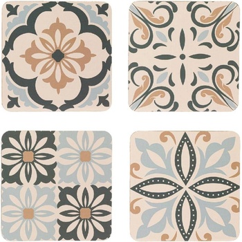 Комплект от 4 бр подложки за чаши с дизайн плочка