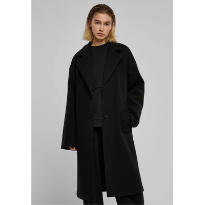 Urban Classics dámsky kabát Ladies Oversized Long coat Black