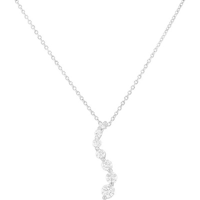 Eppi Elegantný prívesok so žiarivými diamanty Irving P41930