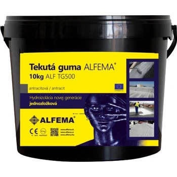 ALFEMA TG500 - Tekutá guma alfema - čierna 10 kg