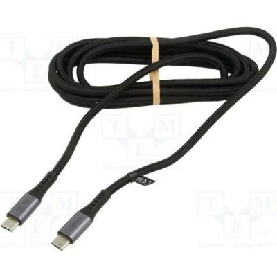 Logilink CU0434 USB 3.2 Gen 2x2 USB C vidlice z obou stran 2m černý