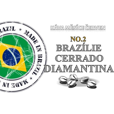 Coffeedream Brazílie Doce Diamantina hrubé mletí frenchpress filtrovaná káva A14 1 kg