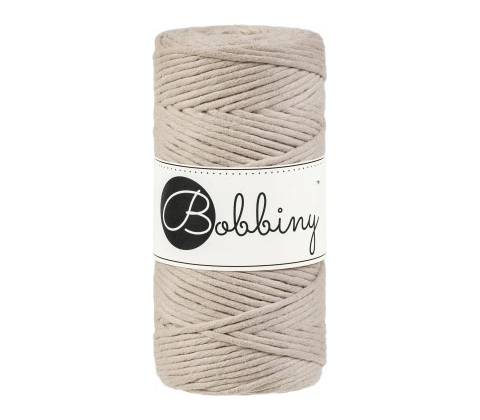 Bobbiny Macrame Regular 3mm - beige