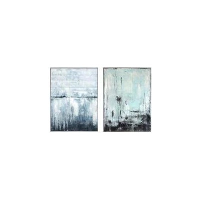 DKD Home Decor Картина DKD Home Decor Абстрактен (2 pcs) (60 x 3 x 80 cm)