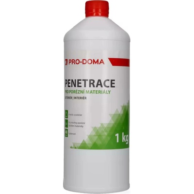 Penetrace pro porézní materiály PRO-DOMA – 1 kg