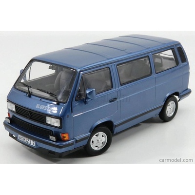 Norev Volkswagen T3 Multivan Minibus Blue Star 1992 Světle Modrá Met 1:18