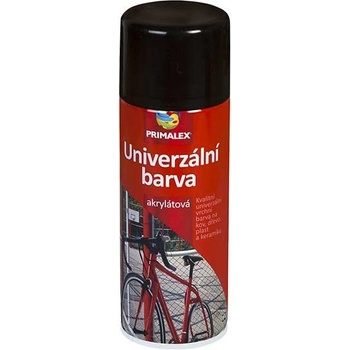 PRIMALEX Univerzální barva RAL 9005 černá LESK 400 ml