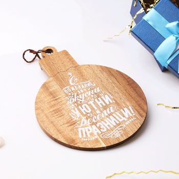 Art gift Декоративна дъска - Коледна топка