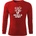 DRAGOWA FIT-T Тениска с дълъг ръкав Muscle Army Team, червена, 160 г/м2 (5600)