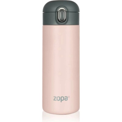 Zopa Termoska na tekutiny so slamkou 400 ml Candy pink