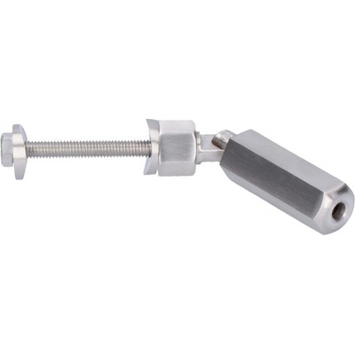 Úchyt pro lanko ø 4 mm pro ø 42,4 mm, broušená AISI 304