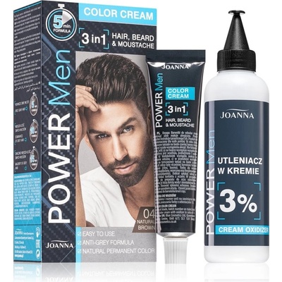 Joanna Power Men barva na vlasy Natural Brown