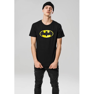 MERCHCODE Мъжка черна тениска Merchcode Batman LogoUB-MC038-00007 - Черен, размер XL